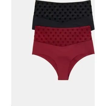 Dámské spodní prádlo Sinsay - Sada 2 kusů brazilských kalhotek - vícebarevná - 109GF-MLC - 109GF-MLC-XS