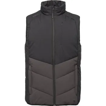 Pánská zateplená vesta Willard SARYON M Černá, Tmavě šedá