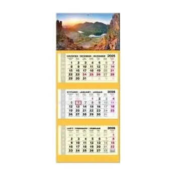 Kalendář Kalendarz 2026 trójdzielny LUX gł. wypukła Tatry (pl, 2025, EV-Corp)