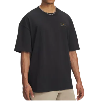 Pánské tričko Triko Under Armour UA HWT WOVEN LABEL SS 6005668-001 Velikost XL