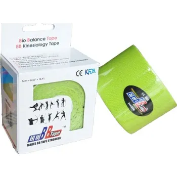 Tejpovací páska Tejpovací páska BB Tape s Turmalínem, 5 cm x 5 m Zelená