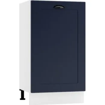 Šatní skříň Spodní jednokřídlá skříň, šíře 45 cm šedý grafit Světle šedá