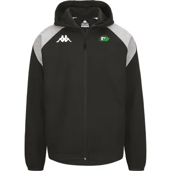 Chlapecká mikina Kappa LIANTOZI mikina Dragon Rugby Jr černá-šedá 12Y