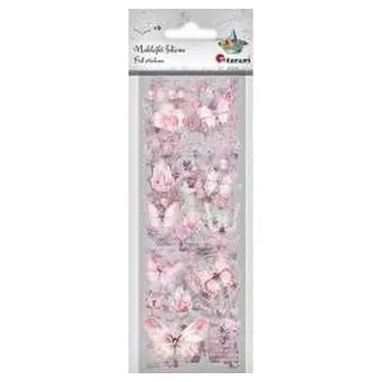 Set školních potřeb Naklejki foliowe 6 plansz motyle