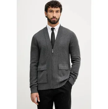 Dámský svetr Kardigan s příměsí vlny Guess JAMISON M5BR10.Z0432 šedá 90X, vel. S