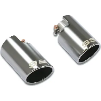 Koncovka výfuku Sada koncovek výfuku, pravá ∅100 mm – levá ∅100 mm "Gun Metal Grey" Supersprint 816054