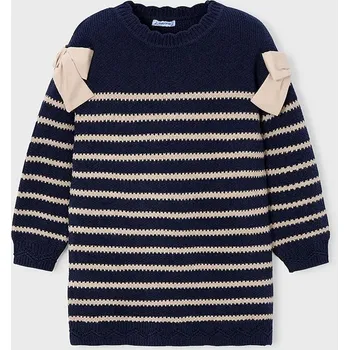 Dětská móda Dívčí šaty Mayoral 4916.6F.Mini.9BYA námořnická modř 59X, vel. 92