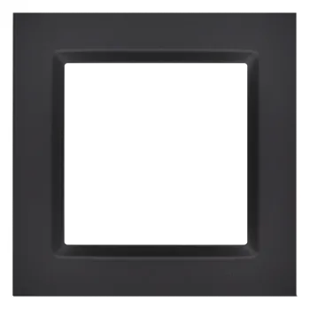 vypínač Rámeček 1-násobný :3055 černá matná KONTAKT SIMON CR1/49