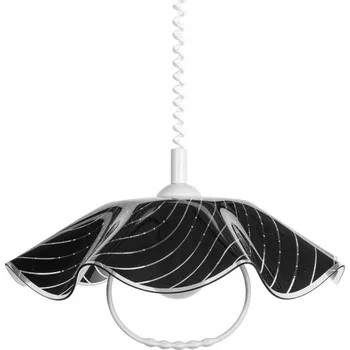 LYRA 1xE27/60W, BLACK DECOR D490MM