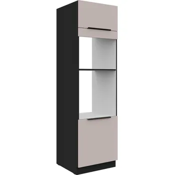 Šatní skříň Vysoká skříň na troubu a mikrovlnku Kašmír