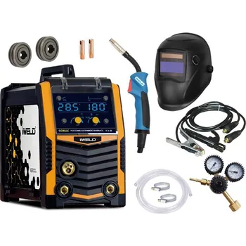 Svářečka Set svářečka iWELD GORILLA POCKETMIG 235 SYNERGIC SILVERBACK