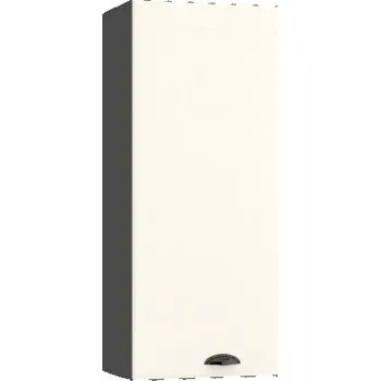 Šatní skříň Vysoká skříň, šíře 40 cm šedý grafit Krém