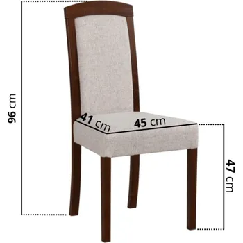 Jídelní židle ROMA 7 Grafit 1B