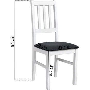 Jídelní židle BOS 4 Světlý ořech 31B