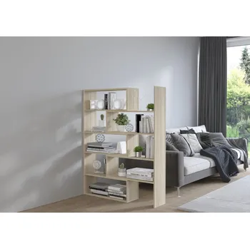 regál Regál s nastavitelnou šířkou, výška 138cm Dub sonoma