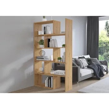 regál Regál s nastavitelnou šířkou, výška 188 cm Dub Artisan