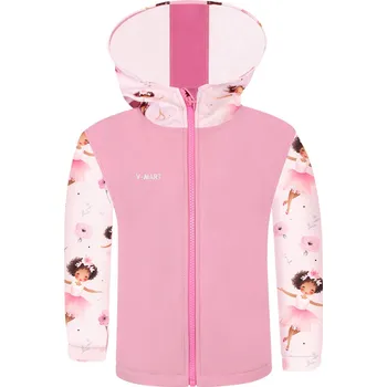 V-Mart, Dívčí softshellová bunda Baletky 134/140