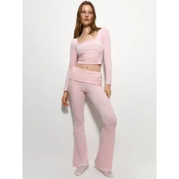 Dámské oblečení Dvoudílná pyžamová souprava - S - House - pastelově růžová - 440IR-03X