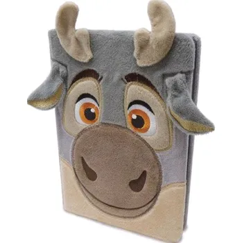 3D poznámkový A5 blok Frozen|Ledové království: Baby Sven kožíšková obálka (14,8 x 21 cm)