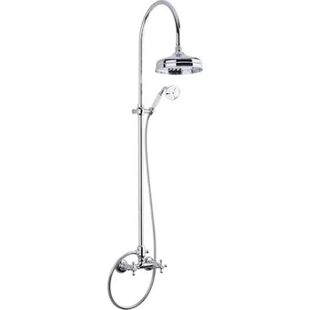 Sprchový set Sprchový systém Paffoni Ricordi s kohoutkovou baterií chrom ZCOL000