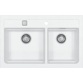 Granitový dřez Granitový dřez Alveus ATROX 50 Bílá