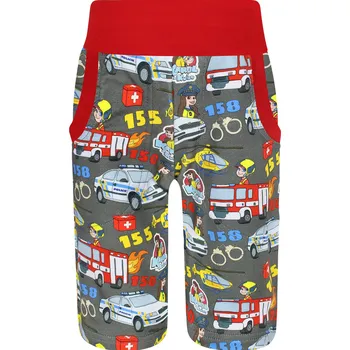 Chlapecké kraťasy V-Mart, Chlapecké bermudy Karol a Kvído - Důležitá čísla (s gumou v pase) 122/128