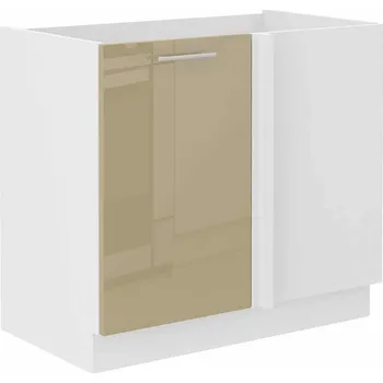 Kuchyňská skříňka Spodní rohová skříňka Cappuccino lesk