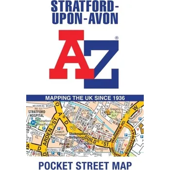 Encyklopedie Stratford-Upon-Avon A-Z Pocket Street Map - Heron Maps