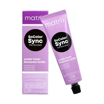 Barva na vlasy Matrix SoColor Sync Pre-Bonded Acidic Toner ultra jemný kyselý toner 90 ml, 6NGA