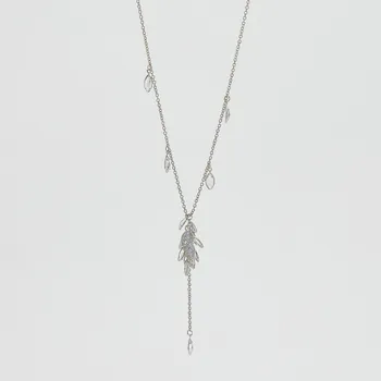 Náhrdelník Reserved - Řetízek s přívěskem - stříbrná - 578FD-SLV - 578FD-SLV-ONE