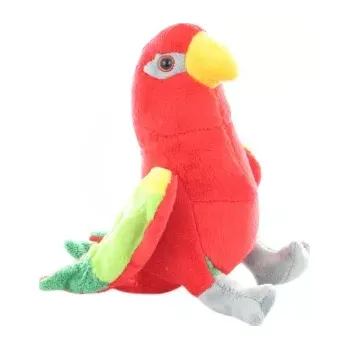 plyšák Lori červený