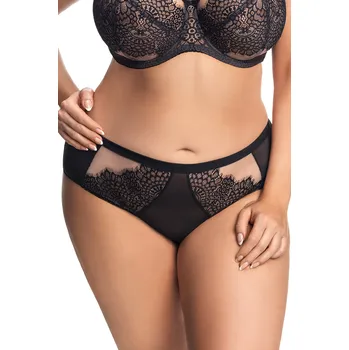 Dámské oblečení Kalhotky Gorsenia K678 Ravenna Barva: Černá, Velikost: XL