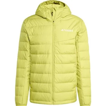 Pánská bunda adidas MULTI TERREX DOWN HO JACKET S Žlutá, Bílá
