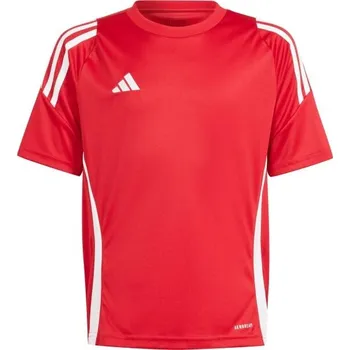Míčový sport Chlapecký fotbalový dres adidas TIRO24 JERSEY Y 152 Červená, Bílá