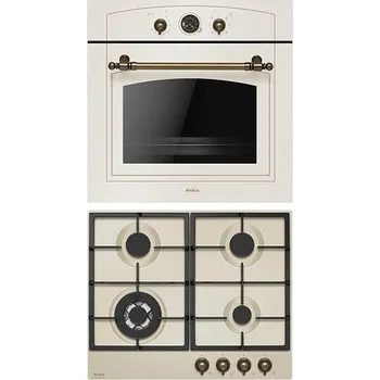 Set domácích spotřebičů Amica TR 16 MW + Plynová deska Amica DRP 6412 DW + DOPRAVA ZDARMA