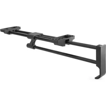 Věšák Výsuvný držák na utěrky LUX 250 mm Černá