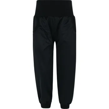 Dívčí kalhoty V-Mart, Pružné letní černé softshellové kalhoty 86