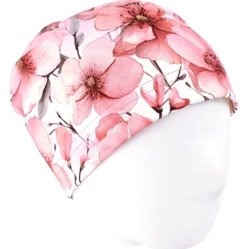 Čepice V-Mart, Jarní/podzimní čepice Květiny 50-52 cm