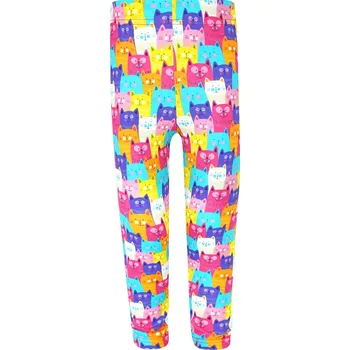 Dívčí legíny V-Mart, Dívčí legíny Barevné kočičky 110/116