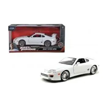 Plastikový model Jada F&F Toyota Supra white 1995 1:24