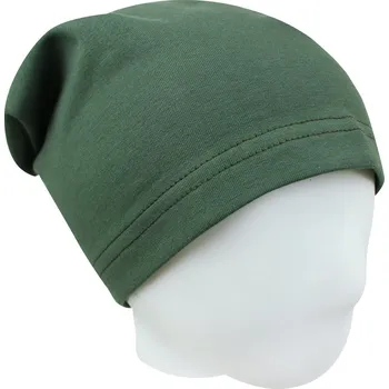 Čepice V-Mart, Jarní/podzimní čepice - khaki 50-52 cm