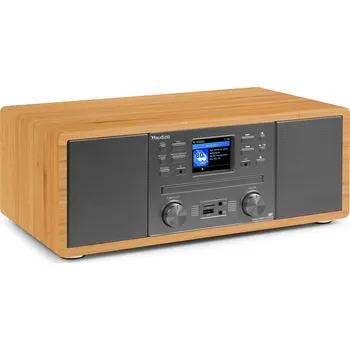 CD přehrávač Audizio Avola Digital music system CD/BT/DAB+/Internet bamboo