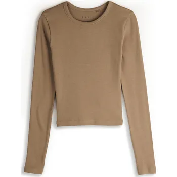 Dámské oblečení GATE Základní žebrované tričko 34 625-0892/271