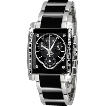 Hodinky Dámské hodinky Prim chronograf 20750G1G103 + DÁREK ZDARMA