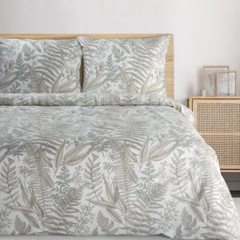 Povlečení Ložní souprava LUNA bílá / béžová