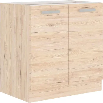 Šatní skříň Spodní dvoukřídlá skříň, šíře 80 cm