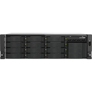 Ukládání dat QNAP TS-h1655XeU-RP-8G (8core 2,8GHz, 8GB RAM, 12x SATA + 4x E1.S/M.2, 2x PCIe, 2x 2,5GbE, 1x 10GbE)