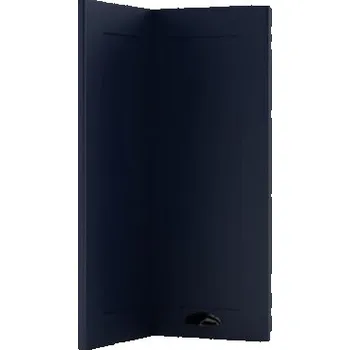 Šatní skříň Rohová skříň 90° šedý grafit Krém