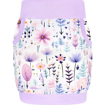 Dívčí sukně V-Mart, Dívčí sukně Kytičky (s gumou v pase) 86/92