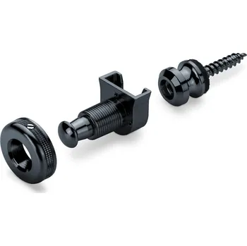 Kytarový popruh Schaller 14010401 M Black Strap Lock